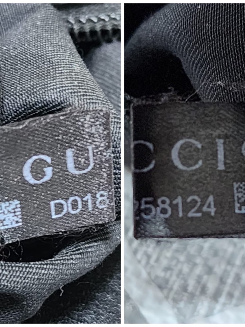 Authentic GUCCI Guccissima Signature Medium Flat Messenger Bag Black - Picture 12 of 15
